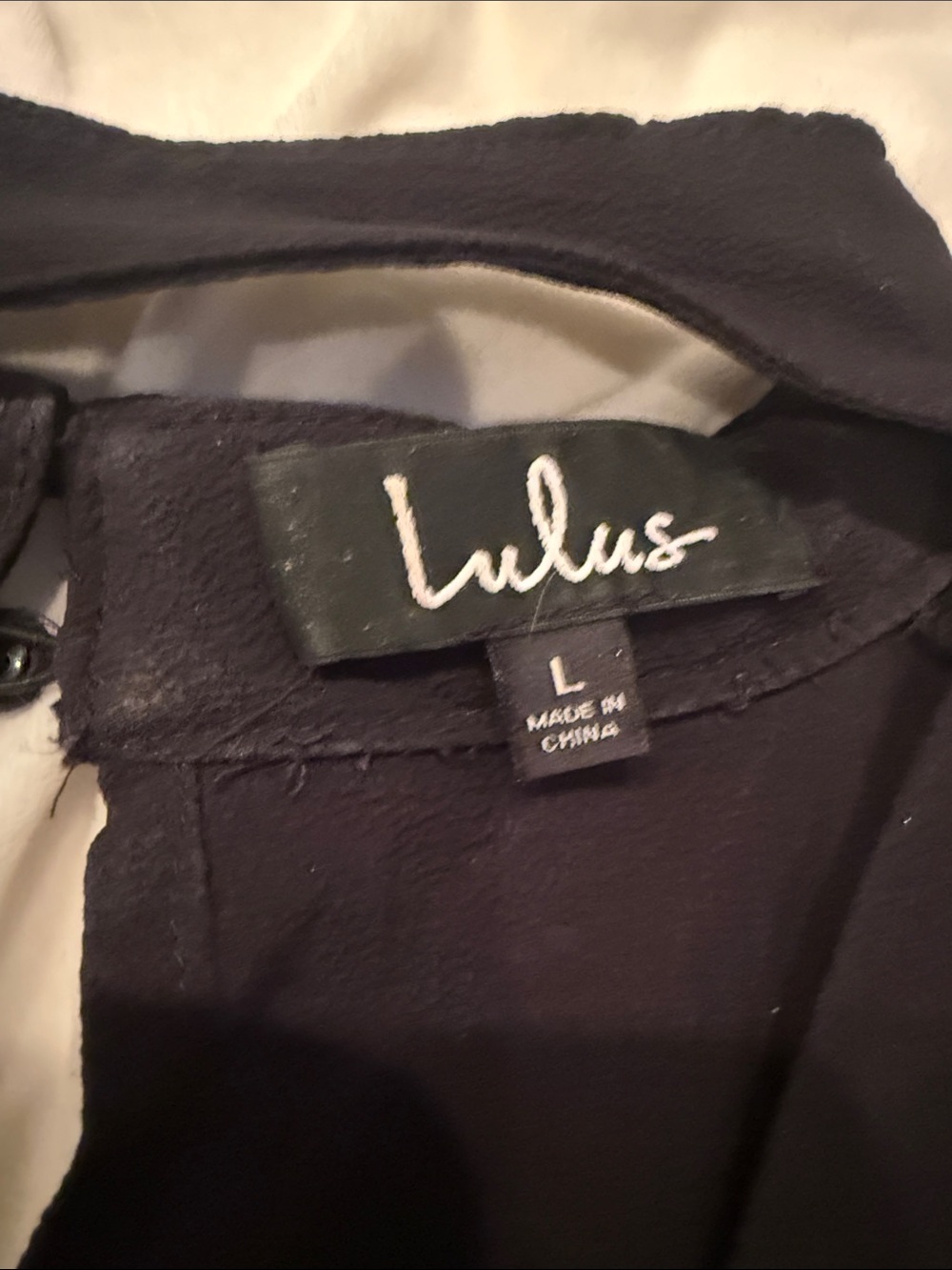 Lulu's Black Lace Bell-Sleeve V-Neck Blouse - Picture 4 of 6